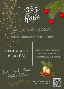 365 Days of Hope Gala Invite